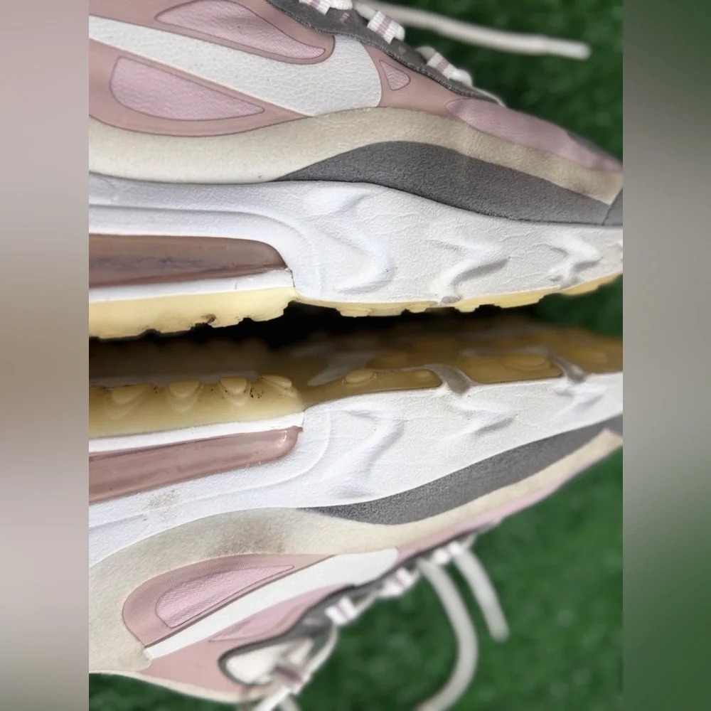 Nike (WMNS) Nike Air Max 270 React‎ 'Plum Chalk' CI3899-500 Size 7.5
